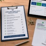 2026 UK landlord compliance checklist with tenancy and safety documents.